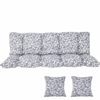 Poduszki na Huśtawkę Ogrodową CLASSIC 150cm + Jaśki W40