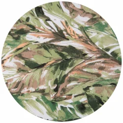 Poduszki ogrodowe 150cm, zielony liściasty wzór, na huśtawkę do ogrodu.