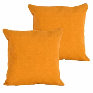 Jaśki / poduszki dekoracyjne do domu / ogrodu 45x45 na suwak komplet Żółty