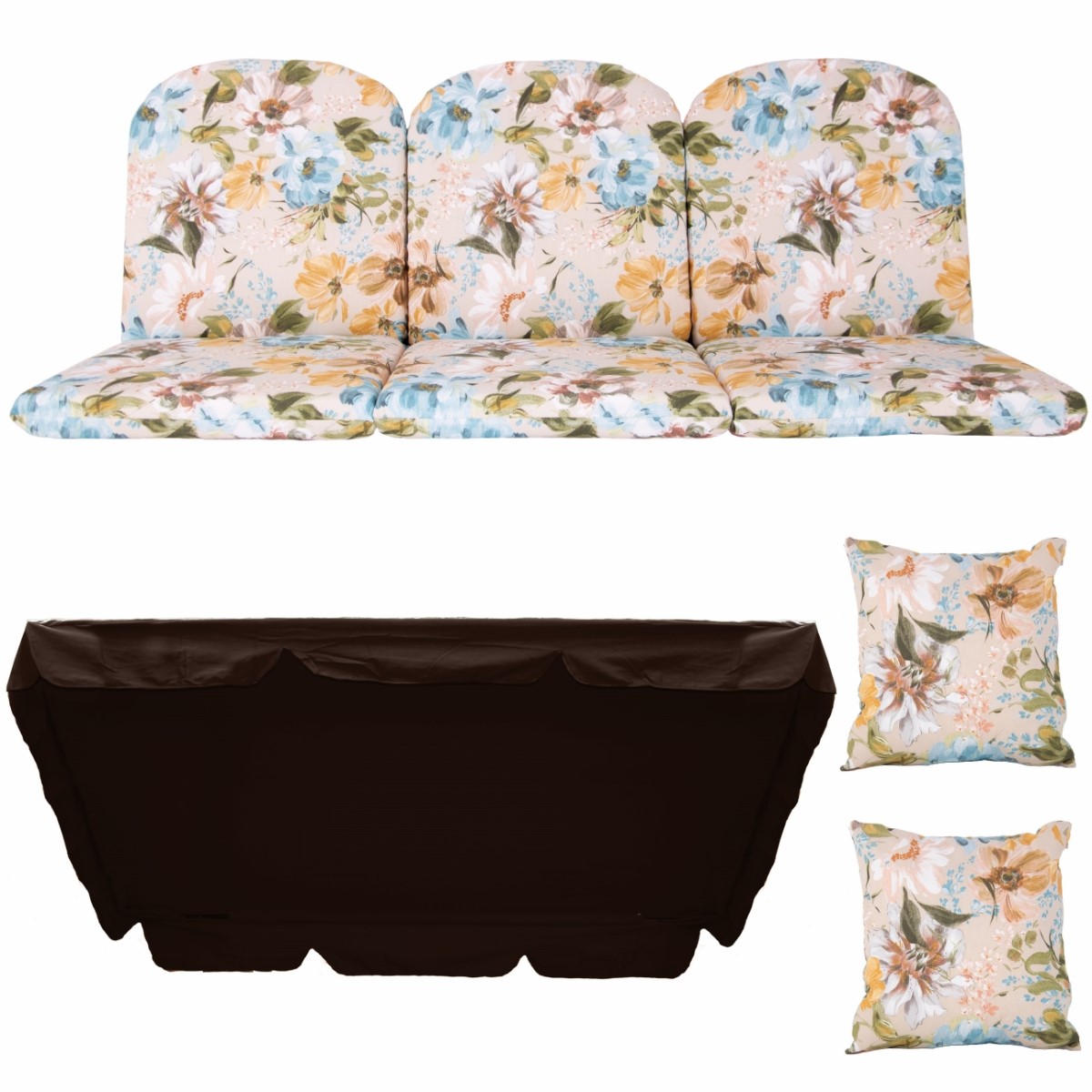 Poduszki + Jaśki + Daszek