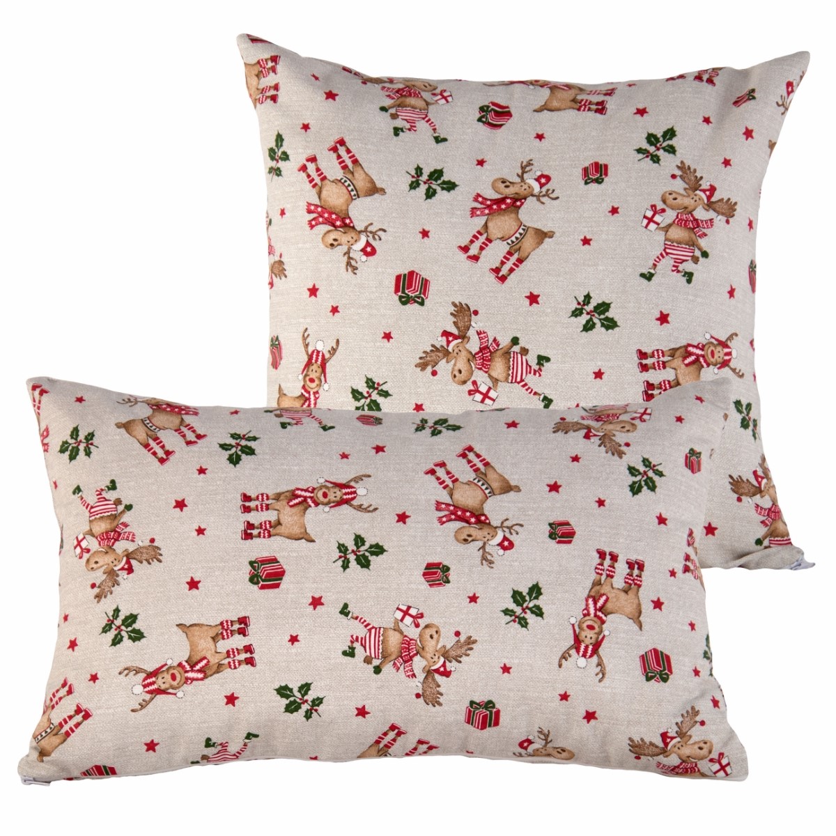 Jaśki / Poduszki dekoracyjne MIX 55x35 i 45x45