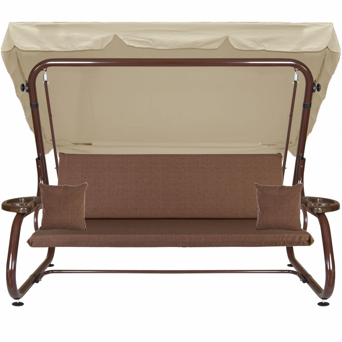 Huśtawka Ogrodowa PREZYDENT RAVENNA Kolor Brązowy