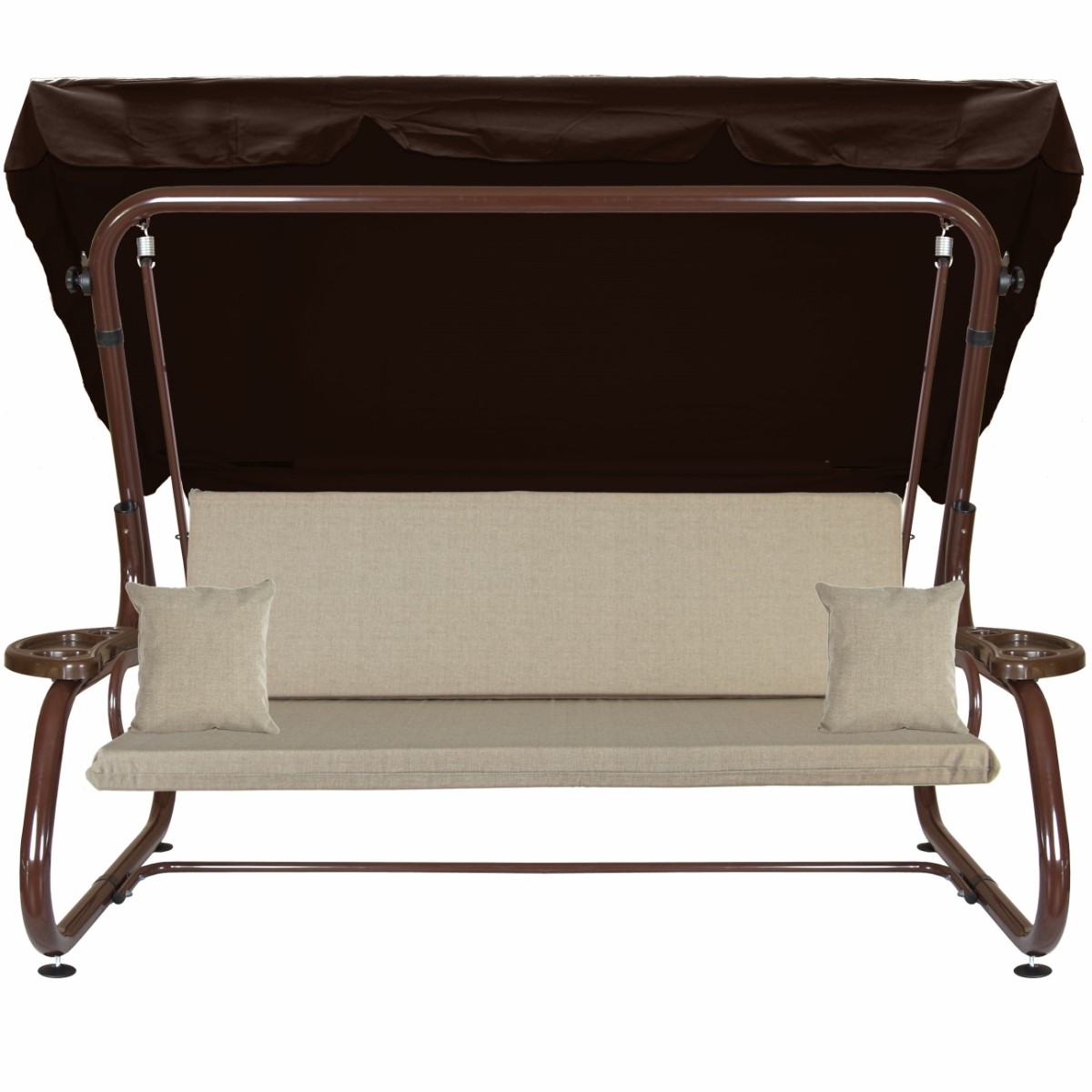 Huśtawka Ogrodowa PREZYDENT RAVENNA Kolor Beż Zimny