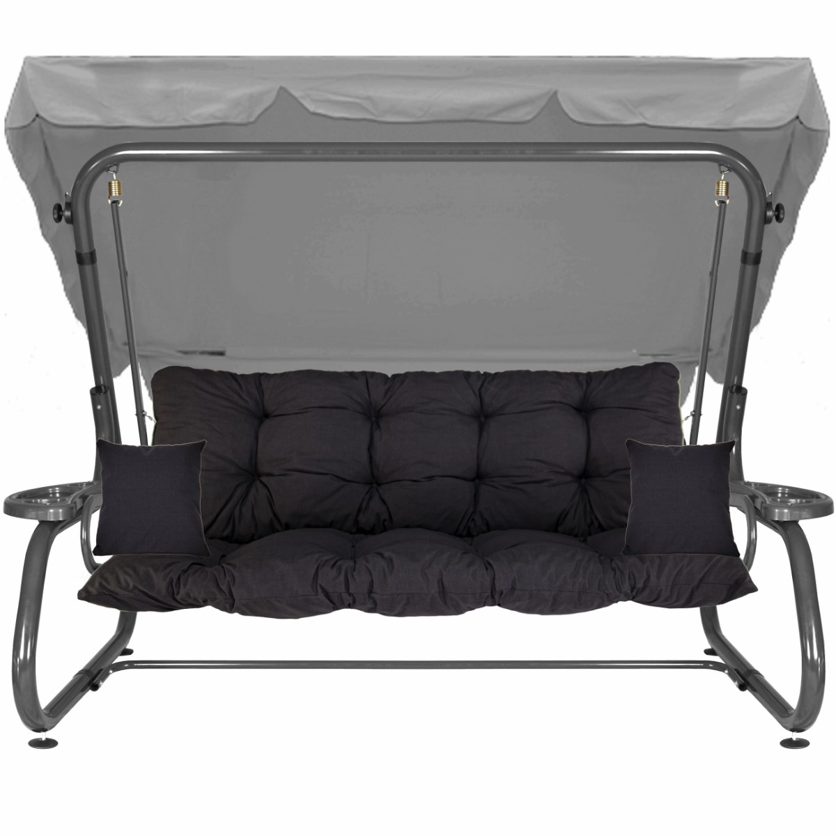 Huśtawka Ogrodowa PREZYDENT MALIBU Antracyt