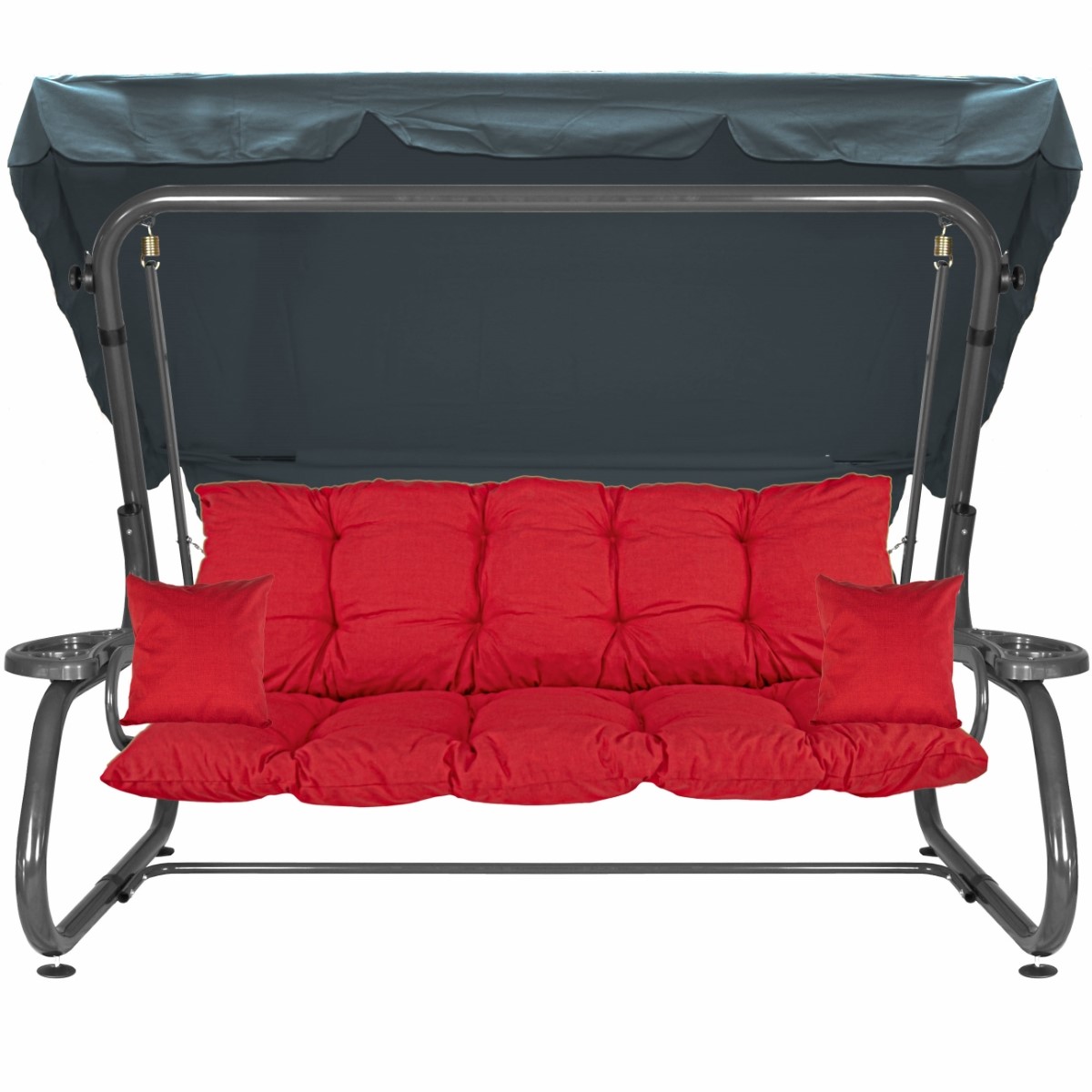 Huśtawka Ogrodowa PREZYDENT MALIBU Czerwony