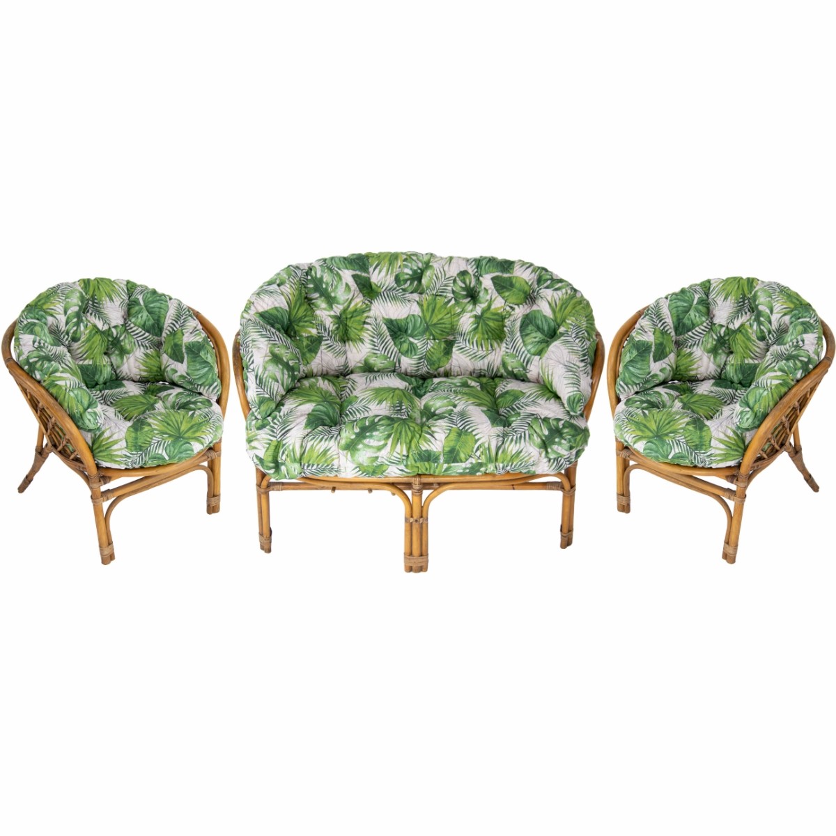 Zestaw Poduszek na Ratany Wzorzyste