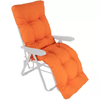 Poduszka na Leżak Fotel Ogrodowy MALIBU Pomarańcz
