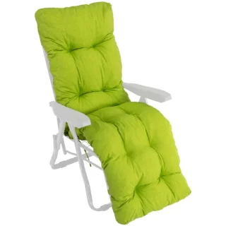 Poduszka na Leżak Fotel Ogrodowy MALIBU Limonka Wyprzedaż (odbarwiony spód, niewidoczny przy użytkowaniu)
