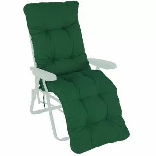 Poduszka na Leżak Fotel Ogrodowy MALIBU Zielony 