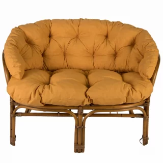 Poduszka na sofę Ratanową jednokolorową MALIBU Żółty 