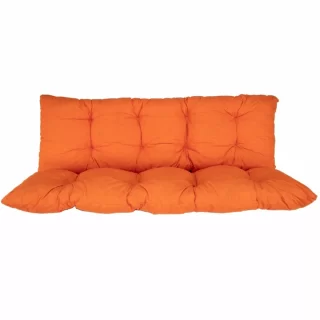 Poduszki na Huśtawkę Ogrodową MALIBU 180cm Pomarańczowe