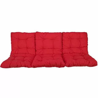 Poduszki na Huśtawkę Ogrodową HAWANA 180cm Czerwone