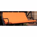 Poduszki RAVENNA na Huśtawkę Ogrodową 150cm Pomarańcz