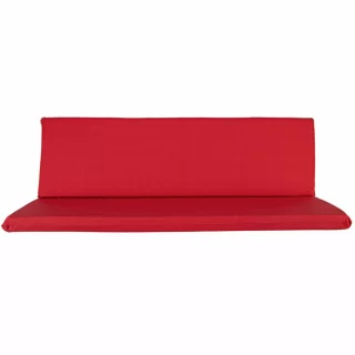 Poduszki RAVENNA na Huśtawkę Ogrodową 150cm Czerwony